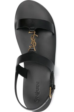 Saint Laurent Sandalo Cassandre In Pelle
