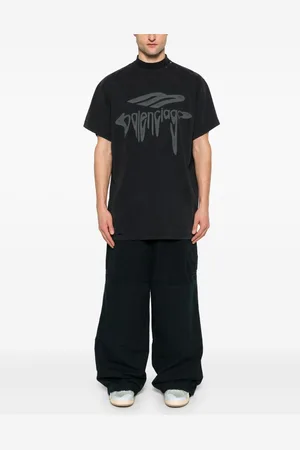 Balenciaga T-shirt 3b Liquified In Cotone
