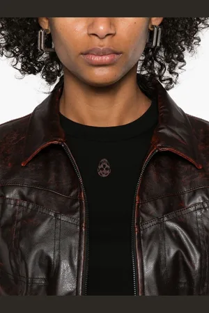 Alexander McQueen T-shirt Skull In Cotone