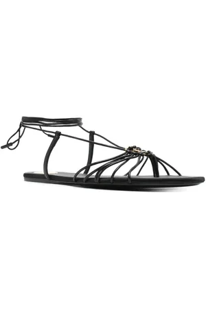 Saint Laurent Sandalo Babylone In Pelle