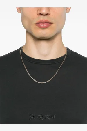 Saint Laurent T-shirt In Cotone Con Logo