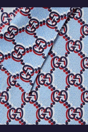Gucci Camicia Regular Con Motivo Gg