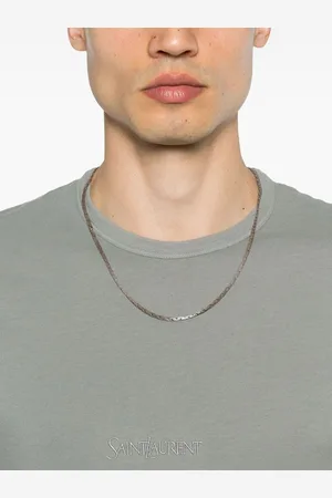 Saint Laurent T-shirt In Cotone Con Logo