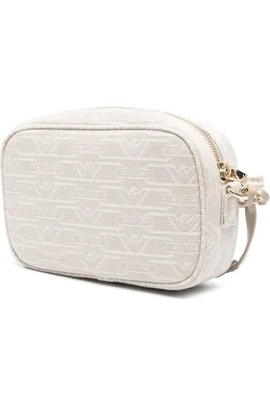 Emporio Armani Camera Bag Con Logo Allover