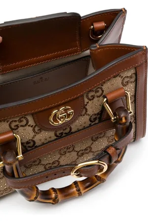 Gucci Mini Borsa Diana Con Cristalli