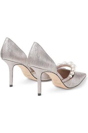 Jimmy Choo Decolleté Aurelie In Pelle Glitter