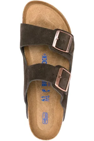 Birkenstock Sandalo Arizona Sfb In Pelle Scamosciata
