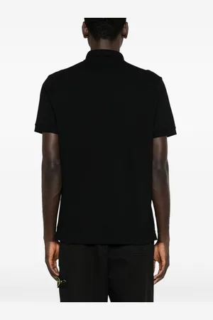 Stone Island Polo Con Applicazione Compass