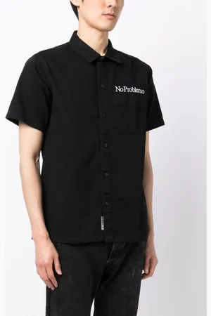 ARIES Camicia A Manica Corta Con Logo