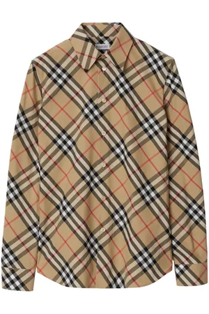 Burberry Camicia Check In Cotone