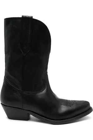 Golden Goose Stivaletto Wish Star In Pelle