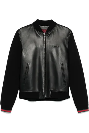 Gucci Bomber In Pelle