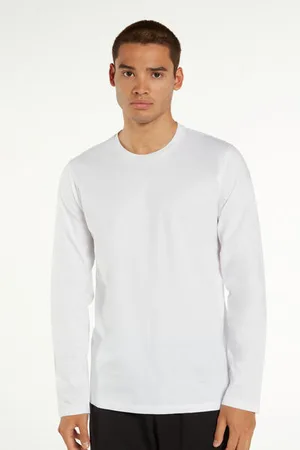 Tezenis Maglia 100% Cotone Girocollo Manica Lunga Uomo