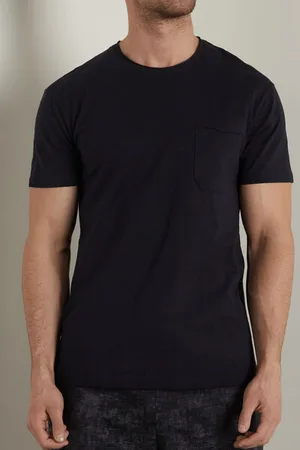 Tezenis T-shirt in Cotone con Taschino Uomo