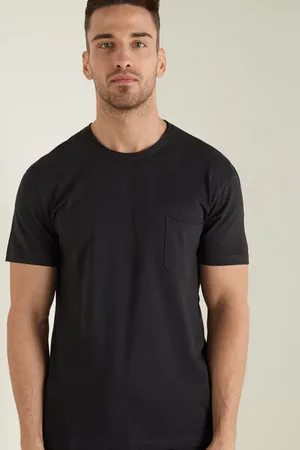 Tezenis T-shirt in Cotone con Taschino Uomo