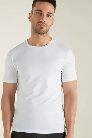 Tezenis T-shirt in Cotone Elasticizzato Uomo