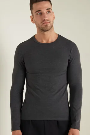Tezenis Maglia Termica Girocollo a Manica Lunga Uomo Uomo