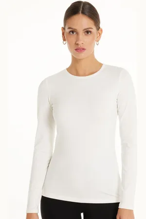 Tezenis Maglia Girocollo Cotone e Modal Termico Donna