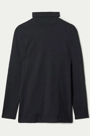 Tezenis Maglia Collo Alto in Cotone Termico con Manica Lunga Uomo