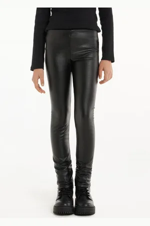 Tezenis Leggings Termico Effetto Pelle Bambina