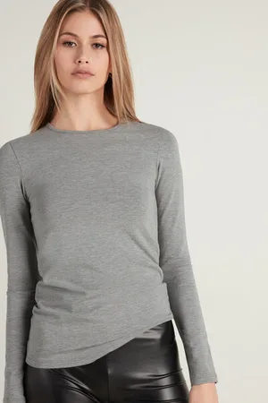 Tezenis Maglia Girocollo Cotone e Modal Termico Donna