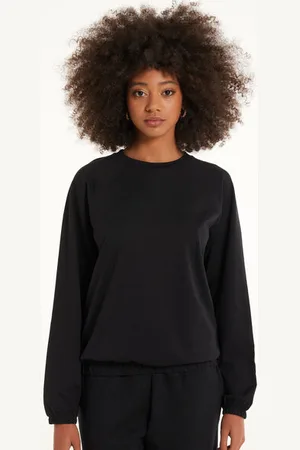 Tezenis Maglia Manica Lunga Girocollo con Polsini Donna