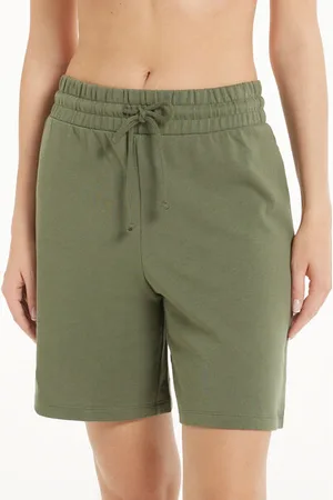 Tezenis Bermuda in Felpa Cotone con Coulisse Donna