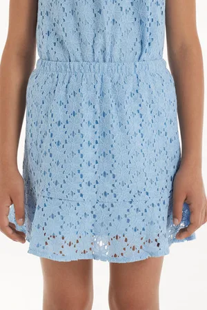 Tezenis Gonna Corta in Pizzo Bimba Bambina