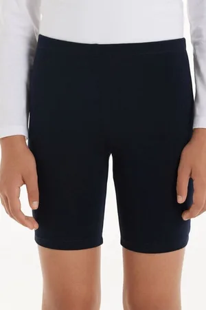 Tezenis Ciclista in Cotone Tinta Unita Bimba Bambina