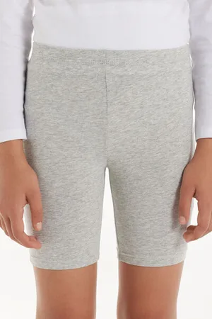 Tezenis Ciclista in Cotone Tinta Unita Bimba Bambina