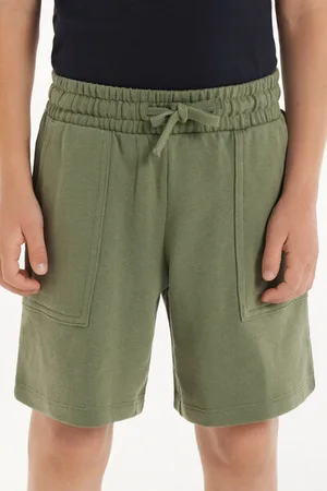 Tezenis Pantaloncini Corti in Felpa di Cotone con Tasche Bimbo Bambino