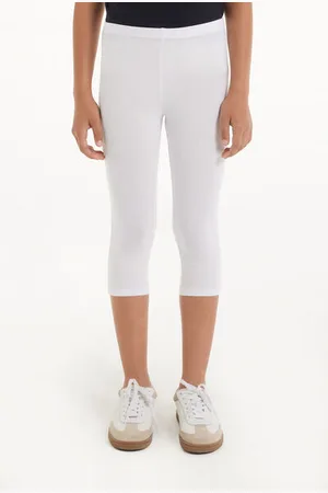 Tezenis Leggings Capri in Cotone Tinta Unita Bimba Bambina