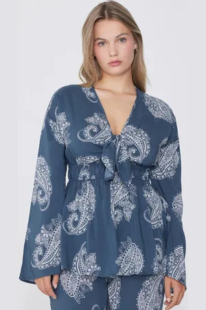 Tezenis Maglia Manica Lunga Over Nodo Viscosa Donna
