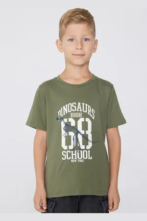 Tezenis T-Shirt Girocollo in Cotone con Stampa Bambino