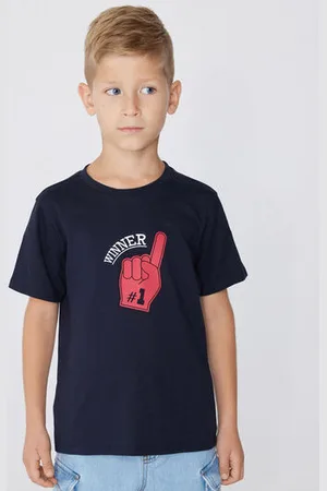 Tezenis T-Shirt Girocollo in Cotone con Stampa Bambino