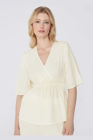 Tezenis Maglia Mezza Manica Tela Effetto 3D Donna