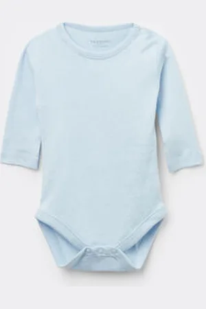 Tezenis Body Bebè Manica Lunga in 100% Cotone Tinta Unita
