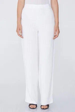 Tezenis Pantaloni a Palazzo in Tela Garzata Donna