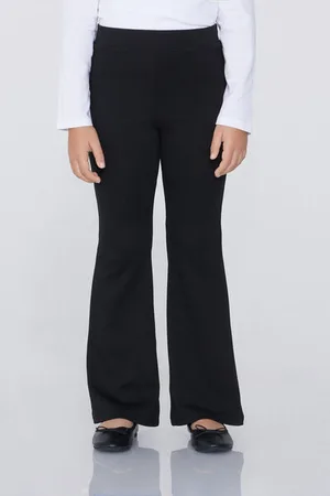 Tezenis Pantaloni Lunghi Flare in Punto Milano Bambina
