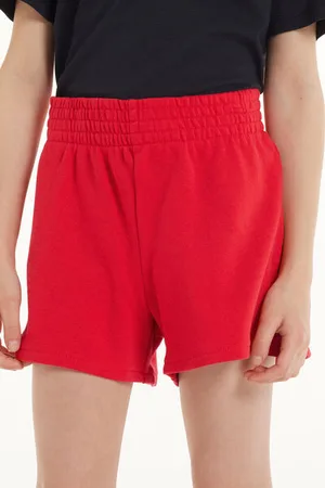 Tezenis Short in Felpa di Cotone Basic Bimba Bambina