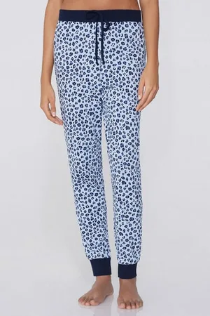 Tezenis Pantalone Lungo Cotone Stampato con Coulisse Donna