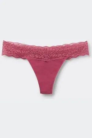 Tezenis Brasiliana Cotone e Pizzo Riciclato Donna