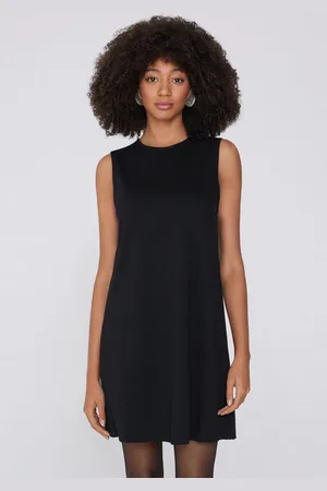 Tezenis Vestito Corto Smanicato in Punto Milano Donna