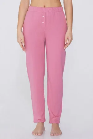 Tezenis Pantaloni Lunghi Cotone con Tasche e Bottoni Donna