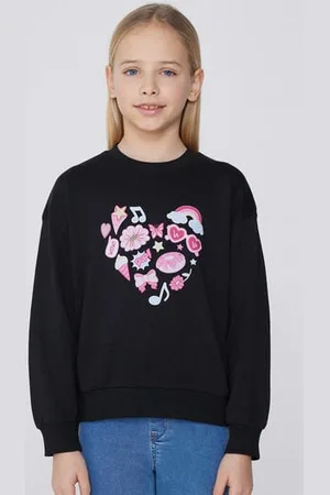Tezenis Felpa Manica Lunga con Stampa Bimba Bambina