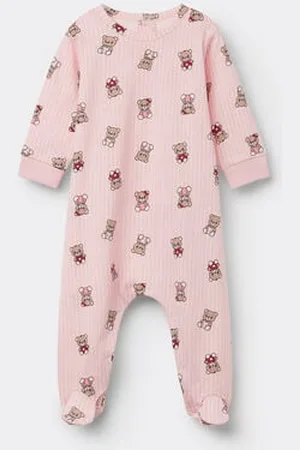 Tezenis Tutina Bebè Manica Lunga 100% Cotone con Piedino