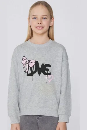 Tezenis Felpa Manica Lunga con Stampa Bimba Bambina