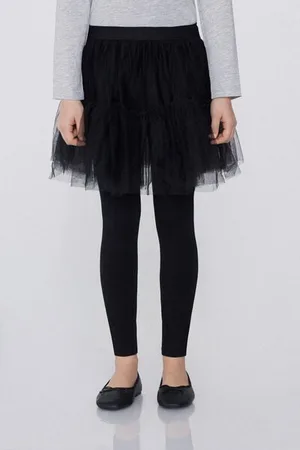 Tezenis Leggings con Gonna in Tulle Bimba Bambina