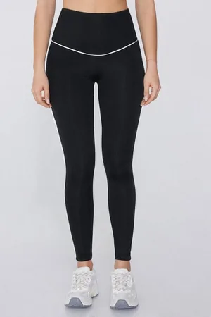 Tezenis Leggings Microfibra Piping Donna