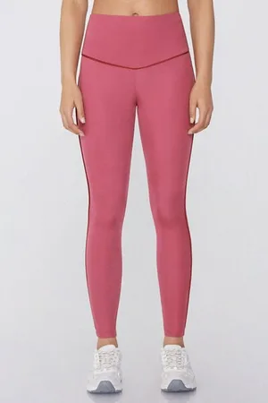 Tezenis Leggings Microfibra Piping Donna